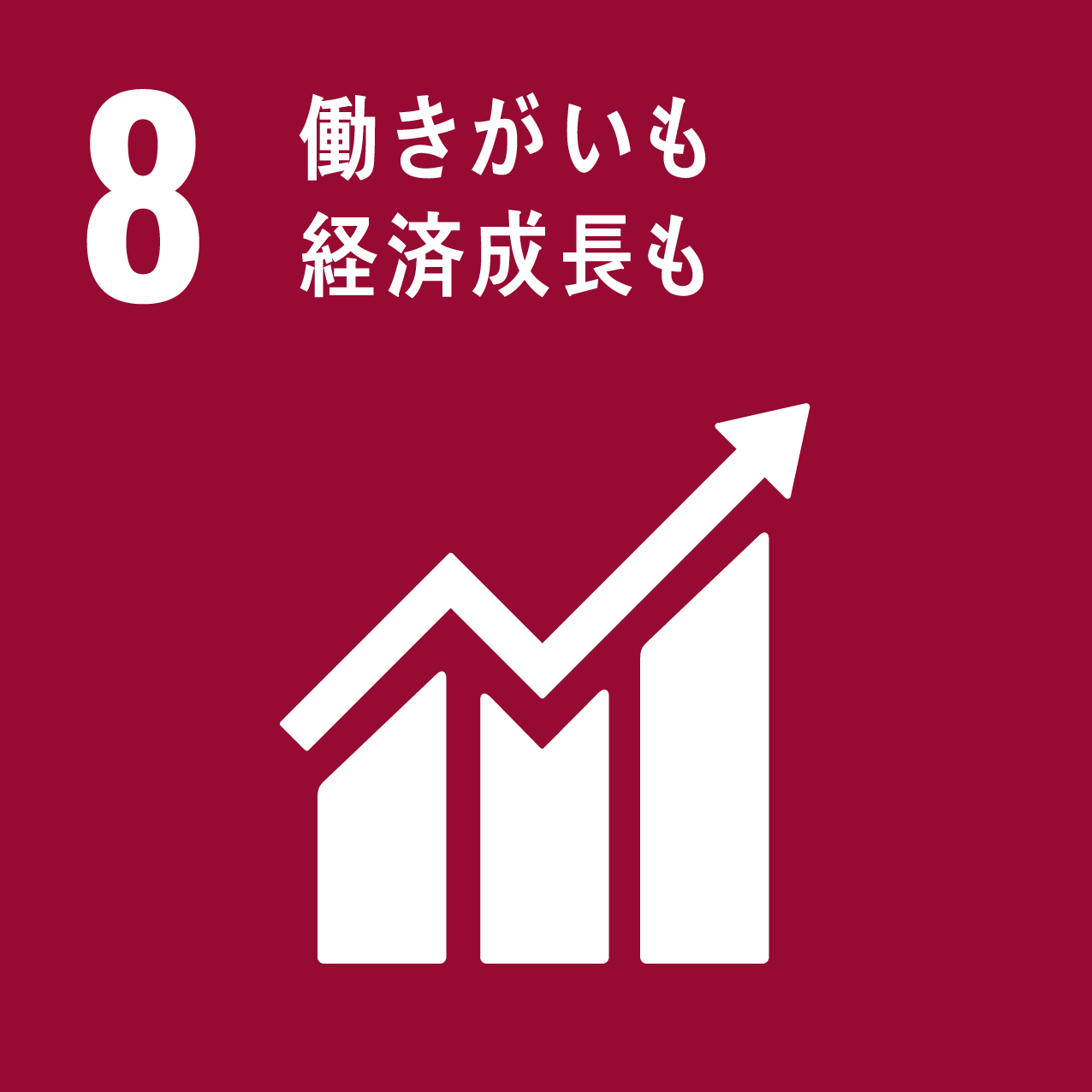 SDGs目標8「働きがいも 経済成長も」